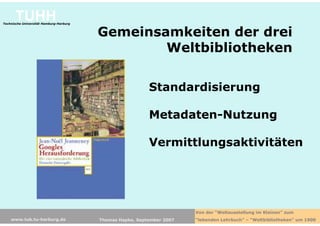 Weltbibliotheken um 1900