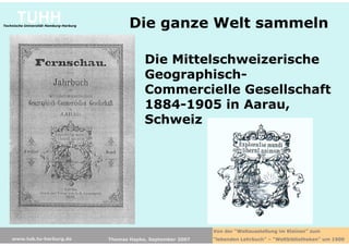 Weltbibliotheken um 1900