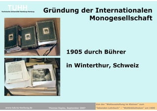 Weltbibliotheken um 1900