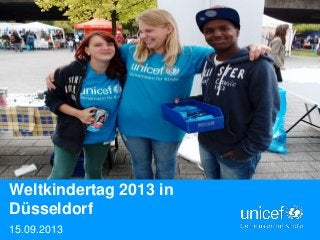 Weltkindertag 2013 in
Düsseldorf
15.09.2013

UNICEF

 