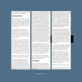 się od scenariusza filmu fabularnego. Jego
aktorzy nie szarżują, lecz działają.
Kogo się deportuje
Powróćmy jeszcze na chw...