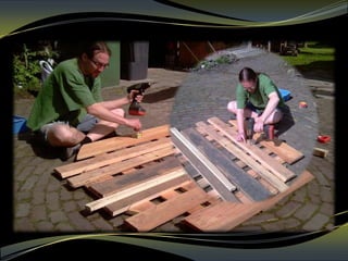 We maken een ooievaarsnest