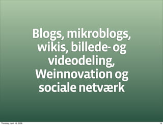 Social Kapital og Social Software