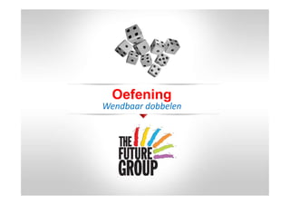 Oefening
Wendbaar dobbelen
 