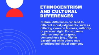 Exploring the Role of Culture in Shaping Moral Behavior and Ethical ...