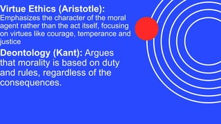 Exploring the Role of Culture in Shaping Moral Behavior and Ethical ...