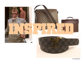 INSPIRED
       RUI VENTURA
 