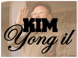 KIM
Yong il RUI VENTURA
 