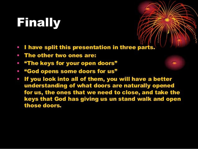 We Need To Close Some Doors To See The Open Doors