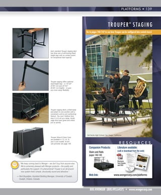 Wenger Platforms | PDF