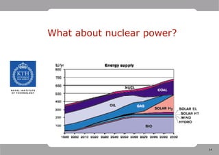 13.02, Wennersten — Lecture on global perspectives on energy