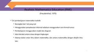 Visual Problem Freudenthal Rme Problem solving dalam kurikulum matematika | PPTX