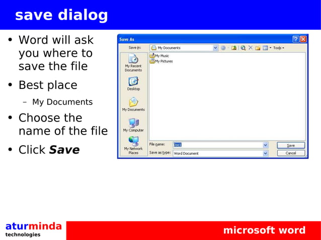 Microsoft Office Word Basics Training | PDF | Operating Systems ...