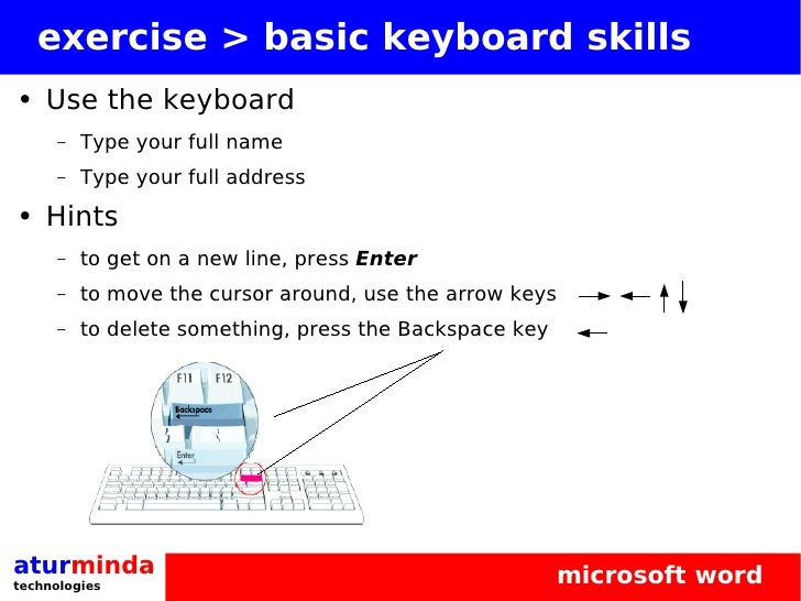 microsoft office exercise