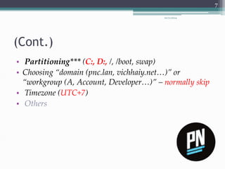 Introduction, Installation Operating System and Application | PPTX