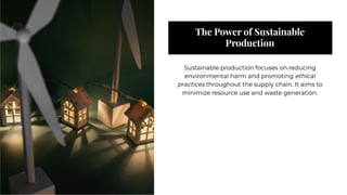 responsible consumption and production presentation | PDF