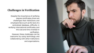 Ensuring Authenticity: Best Practices for Degree Certificate ...