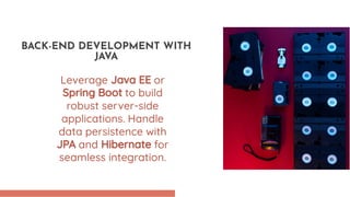 Mastering Full-Stack Java Development: From Frontend to Backend | PPT