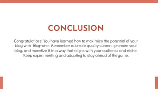 About Blog+ | PDF | Marketing and Advertising | Business