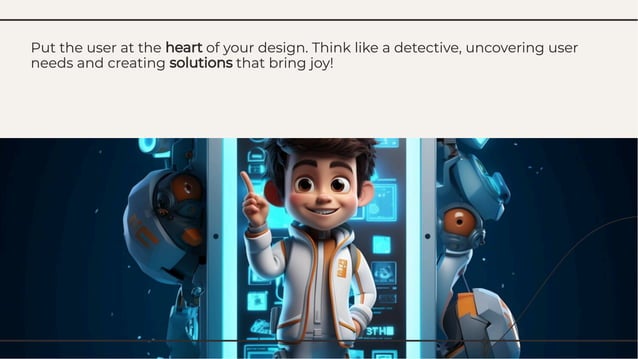 Fun Basic UIUX Design for students at school | PPT
