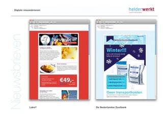 Digtale nieuwsbrieven



Nieuwsbrieven




                 Lake7       De Nederlandse Zoutbank
 