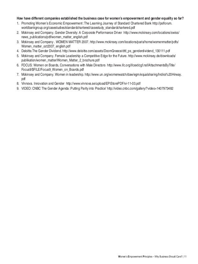 Bibliography for gender essay