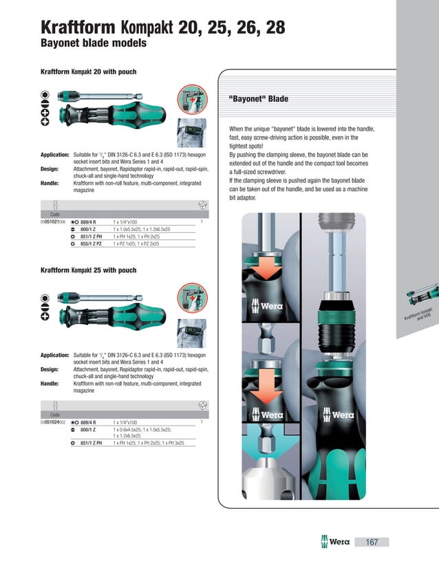Wera Kraftform Kompakt Catalog PDF