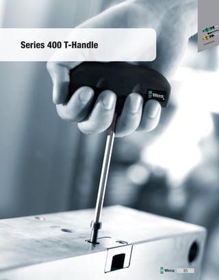 85
Series 400 T-Handle Screwdrivers
 