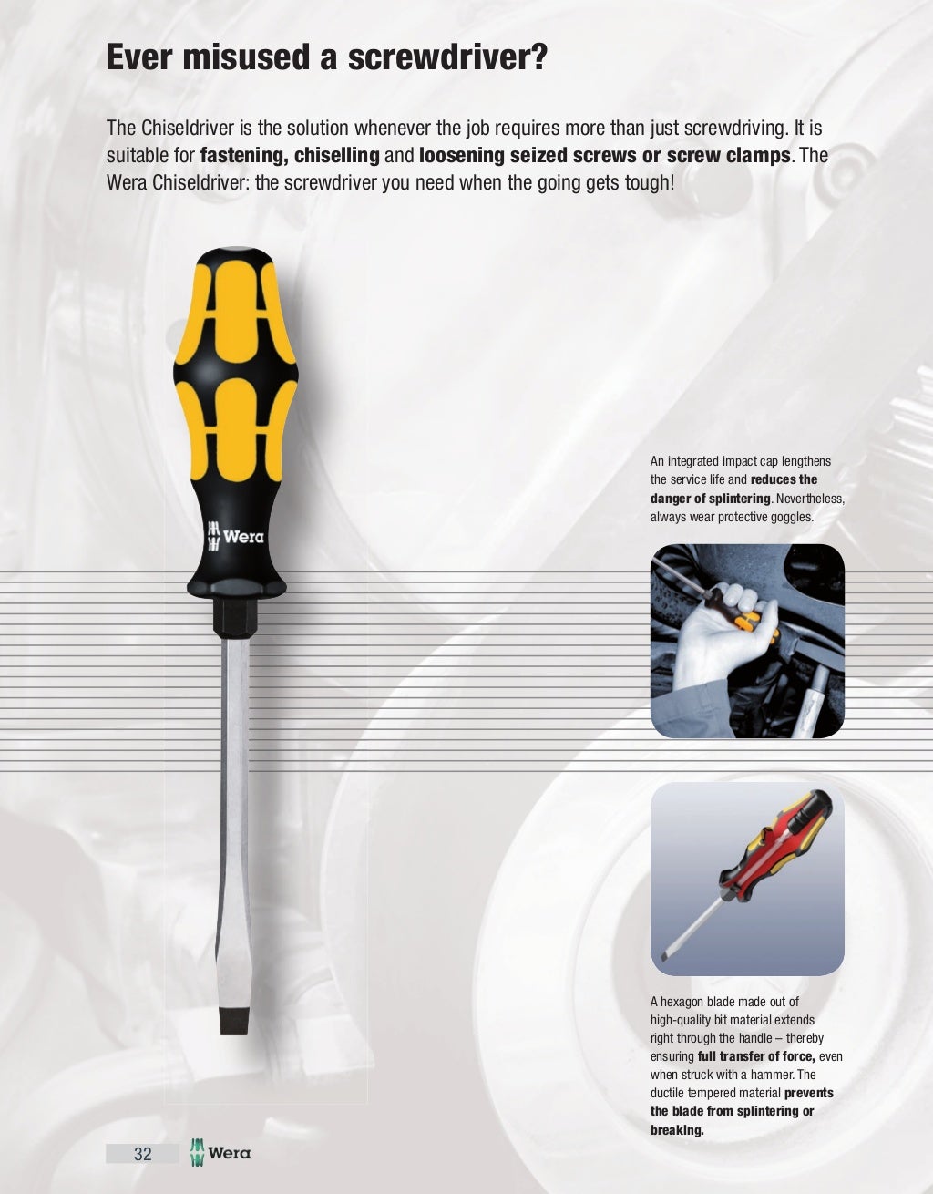 Wera Screwdrivers Catalog