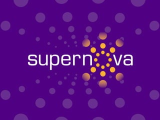 Hous ekeeping
• Welcome to the 7th annual S upernova
  conference!
  – Over 400 attendees from 15 countries.

• Today at Mis s ion B ay C onference C enter
• Opening G ala  S howcas e: 6:30pm-10pm
  – Shuttle bus running from here every 30 minutes


• Tues day and Wednes day: Wharton Wes t
  101 Howard Street, 5th Floor
 