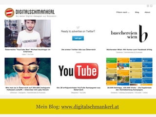 Mein Blog: www.digitalschmankerl.at 
 