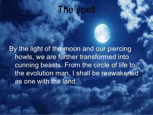 werewolf spell werewolf spell that works without full moon