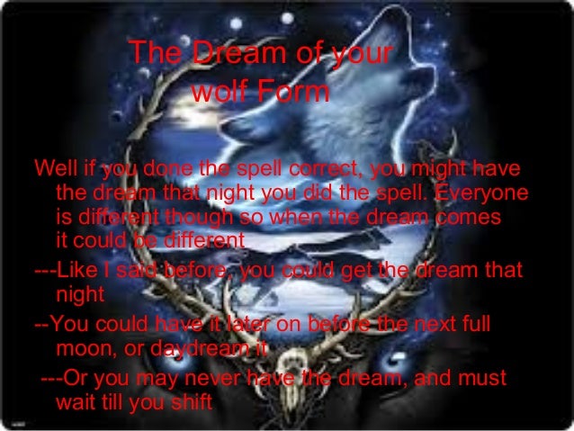 werewolf spell werewolf spell that works without full moon