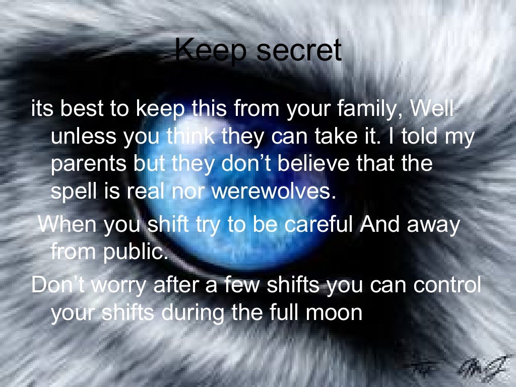 Werewolf spell