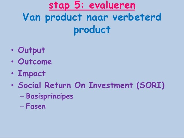 Inhoud Ondernemen en innoveren in zorg en welzijn