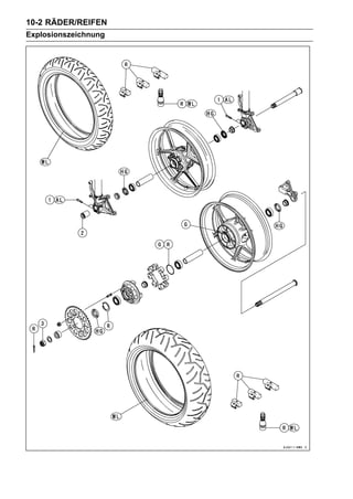 10-2 RÄDER/REIFEN
Explosionszeichnung
 