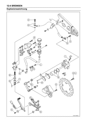 12-4 BREMSEN
Explosionszeichnung
 