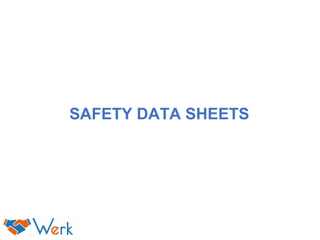 SAFETY DATA SHEETS
 