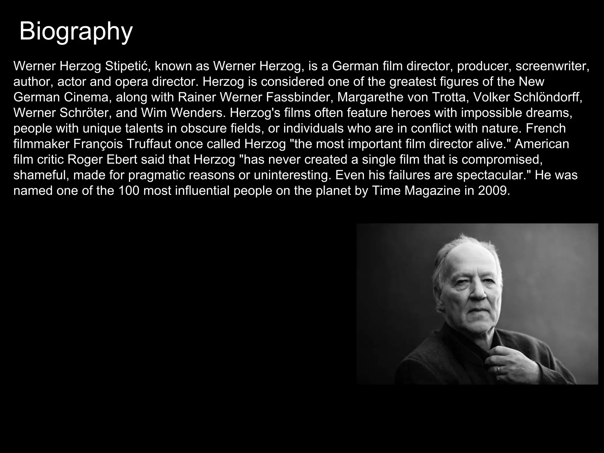 Werner Herzog PPT