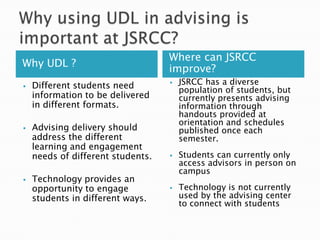Addresses the different learning needs and strengths of different students. 