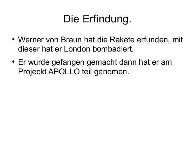 Wernher V Braun