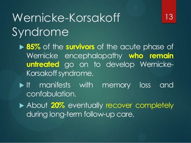 wernickes encephalopathy wernicke encephalopathy