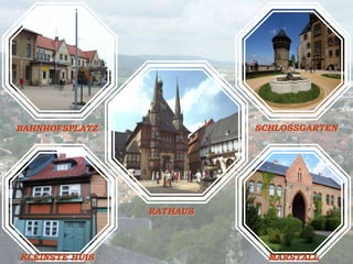 BAHNHOFSPLATZ SCHLOSSGARTEN
RATHAUS
KLEINSTE HUIS MARSTALL