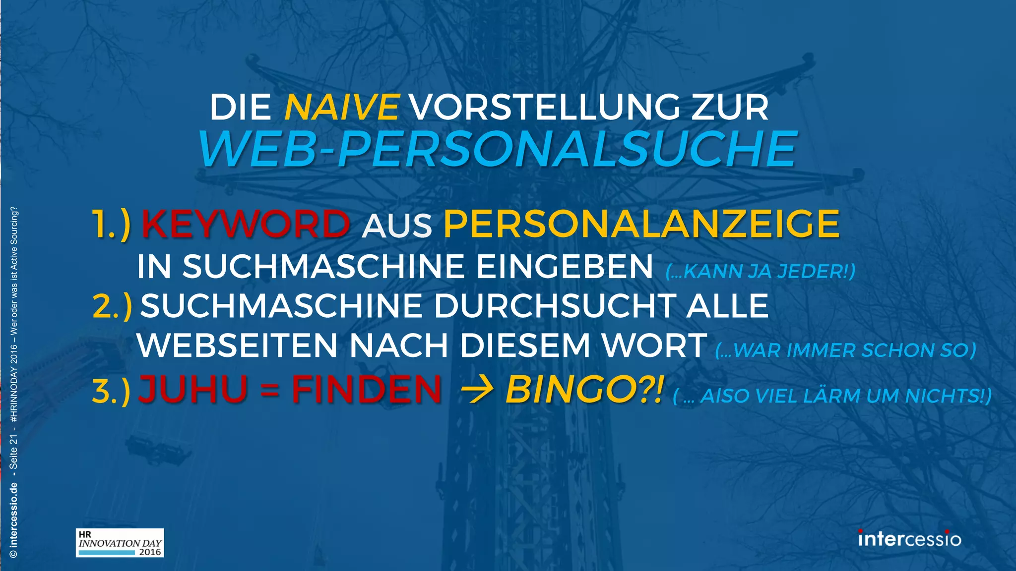 
©intercessio.de-Seite21-#HRINNODAY2016–WeroderwasistActiveSourcing?
 