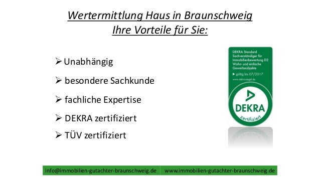 Wertermittlung Haus Braunschweig Informationen Fur Sie