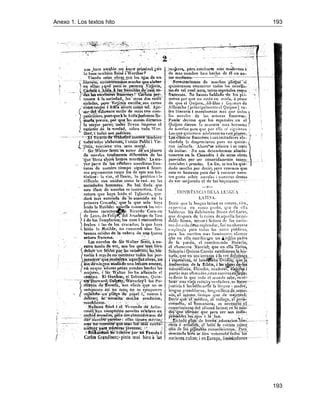 Anexo 1. Los textos hito 193
193
 