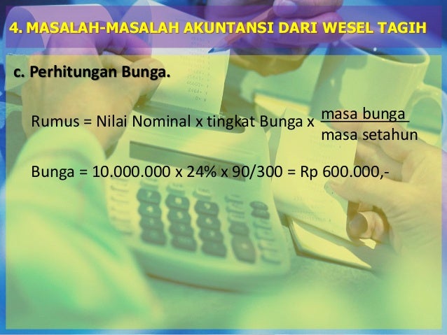 Contoh Soal Wesel Tagih | Sobat Guru