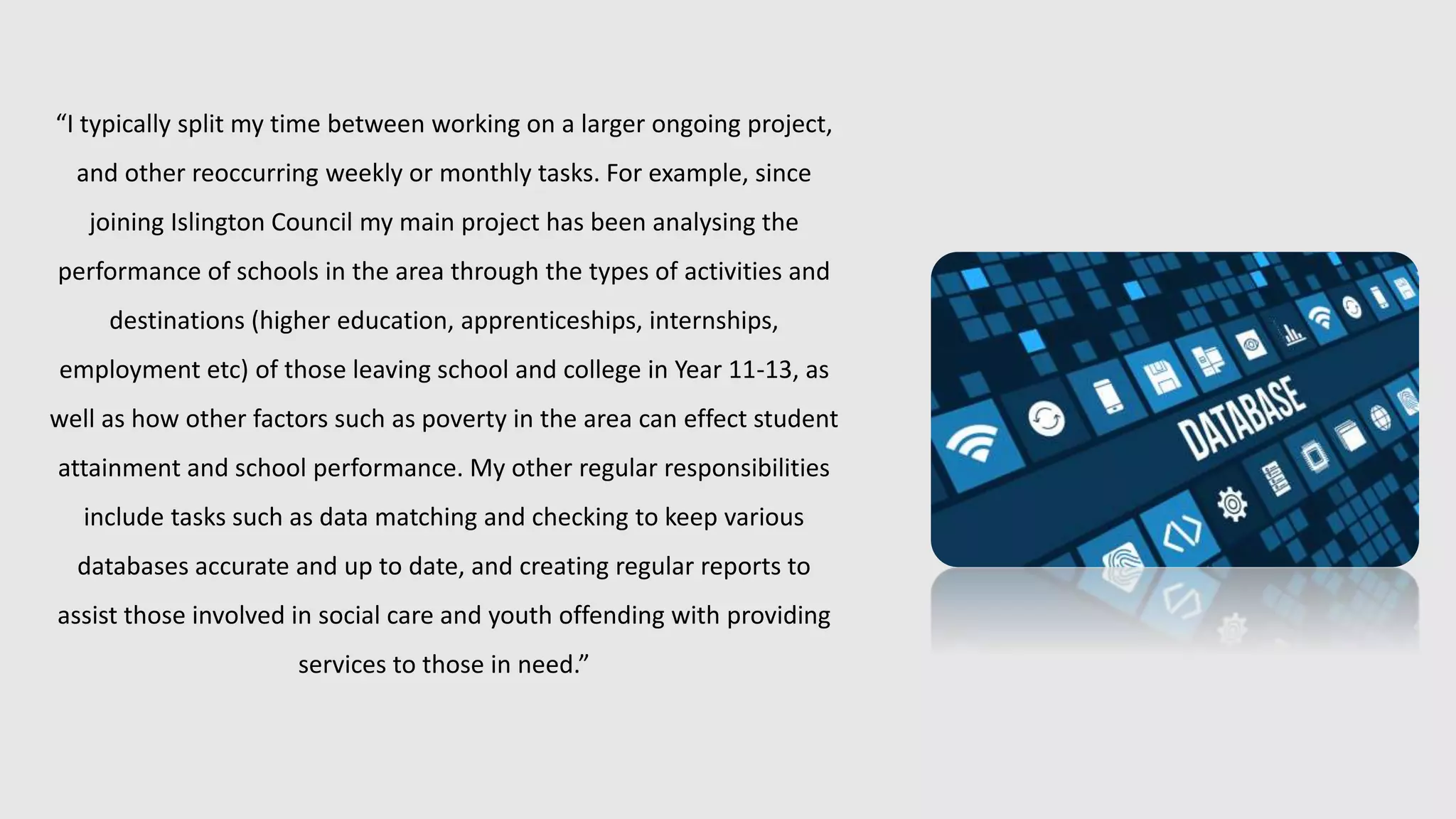L3 Data Technician Wesley ParkerWilson PPT
