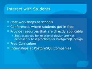 PostgreSQL Conference: West 08 | PDF