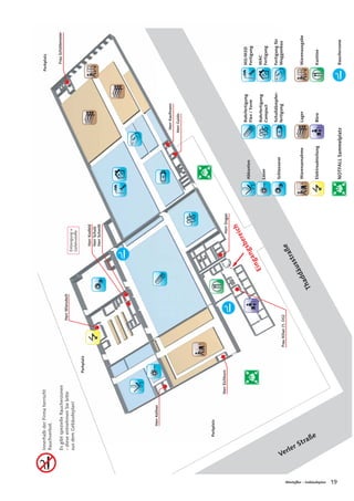 19
Parkplatz
Parkplatz
Parkplatz
Thaddäusstraße
Verler Straße
Parkplatz
Parkplatz
Parkplatz
Abkanten
Laser
Schlosserei
Warenannahme
Elektroabteilung
Raucherzone
Rohrfertigung
Flex/Form
Rohrfertigung
Compact
Schalldämpfer-
fertigung
Lager
Büro
NOTFALLSammelplatz
MS/MSD
Fertigung
Fertigungfür
Waggonbau
WAC
Fertigung
Warenausgabe
Kantine
Eingangsbereich
HerrKaufmann
HerrGuido
HerrDogan
FrauKilian(1.OG)
FrauSchüttemeier
HerrSchmitt
HerrSchulz
HerrKosfeld
HerrWierutsch
HerrKellner
HerrEichhorn
Entsorgung+
Gefahrstoffe
InnerhalbderFirmaherrscht
Rauchverbot.
EsgibtspezielleRaucherzonen
-dieseentnehmenSiebitte
ausdemGebäudeplan!
Westaﬂex - Gebäudeplan
 